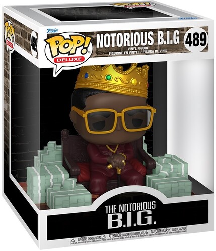 The Notorious B.I.G. - Funko Pop! Deluxe: The Notorious B.I.G. in der Gruppe MERCHANDISE / Merch / Hip Hop-Rap bei Bengans Skivbutik AB (5683374)