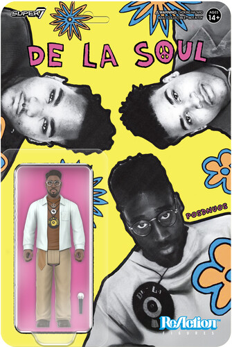 De La Soul  - Reaction Figures Wv1 - Kelvin Posdnuos Mercer (Me, Myself & I) in der Gruppe MERCHANDISE / Merch / Hip Hop-Rap bei Bengans Skivbutik AB (5683376)