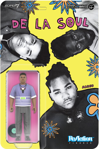 De La Soul  - Reaction Figures Wv1 - Vincent Maseo Mason (Me, Myself & I) in der Gruppe MERCHANDISE / Merch / Hip Hop-Rap bei Bengans Skivbutik AB (5683377)