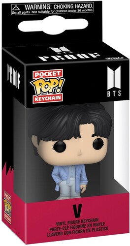Bts - Funko Pop! Keychain: Bts S4 - V in der Gruppe MERCHANDISE / Merch / K-Pop bei Bengans Skivbutik AB (5683386)