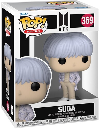 Bts - Funko Pop! Rocks: Bts - Suga (Proof) in der Gruppe MERCHANDISE / Merch / K-Pop bei Bengans Skivbutik AB (5683388)