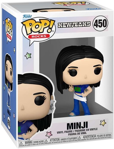 Bts - Funko Pop! Rocks: New Jeans - Minji, New Jeans Outfit in der Gruppe MERCHANDISE / Merch / K-Pop bei Bengans Skivbutik AB (5683390)