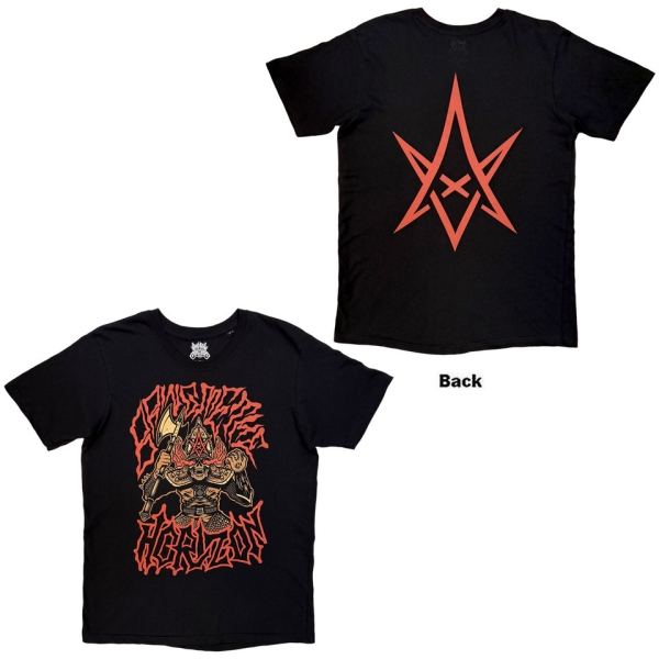 Bring Me The Horizon - Warrior Uni Bl T-Shirt in der Gruppe MERCHANDISE / T-shirt / Heavy Metal bei Bengans Skivbutik AB (5683518r)