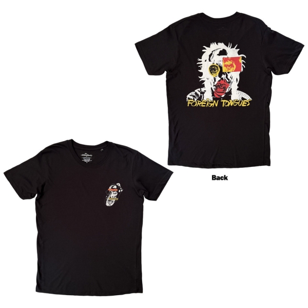 The Rolling Stones - Foreign Tongues Pocket Logo Uni Bl T-Shirt in der Gruppe MERCHANDISE / T-shirt / Pop-Rock bei Bengans Skivbutik AB (5683529r)
