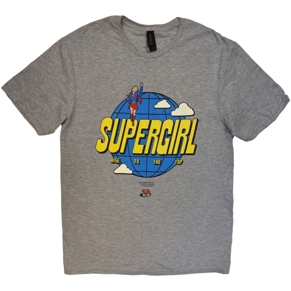 Supergirl The Movie - Rise To The Top Uni Grey T-Shirt in der Gruppe MERCHANDISE / T-shirt / Soundtrack bei Bengans Skivbutik AB (5683531r)