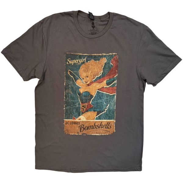 Supergirl The Movie - Bombshell Uni Char T-Shirt in der Gruppe MERCHANDISE / T-shirt / Soundtrack bei Bengans Skivbutik AB (5683533r)