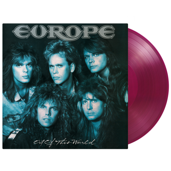 Europe - Out Of This World (Ltd Numbered Purple Vinyl) in der Gruppe VINYL / Kommande / Hårdrock,Pop-Rock bei Bengans Skivbutik AB (5683540)