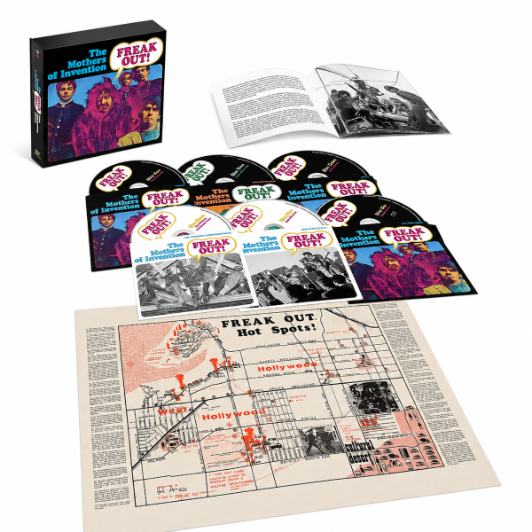 Frank Zappa & The Mothers Of Invention - Freak Out! (5CD+BD 60th Anniversary Super Deluxe edition) in der Gruppe MUSIK / Blu-Ray+CD / Kommande / Pop-Rock bei Bengans Skivbutik AB (5683596)