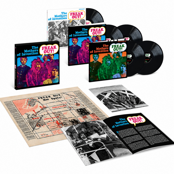 Frank Zappa & The Mothers Of Invention - Freak Out! (5Lp 60Th Anniversary Box Set Edition) in der Gruppe VINYL / Kommande / Pop-Rock bei Bengans Skivbutik AB (5683613)
