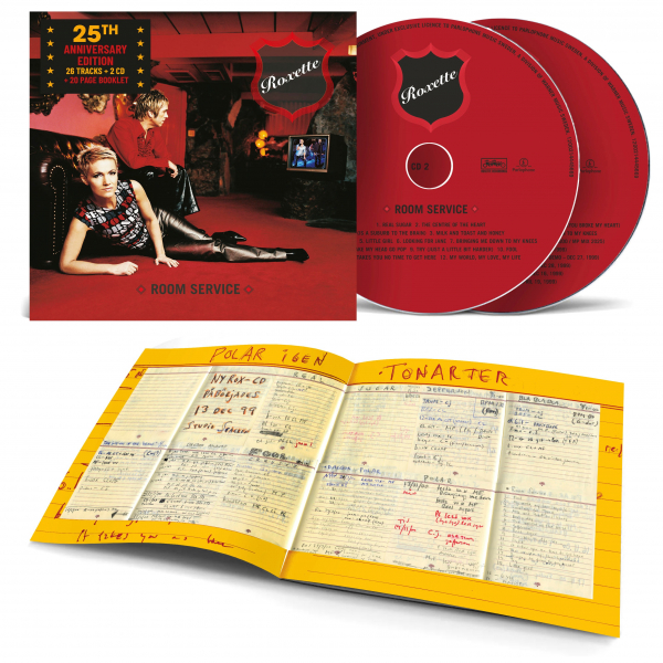 Roxette - Room Service (25Th Anniversary Edition, 2Cd) in der Gruppe CD / Kommande / Pop-Rock bei Bengans Skivbutik AB (5683618)