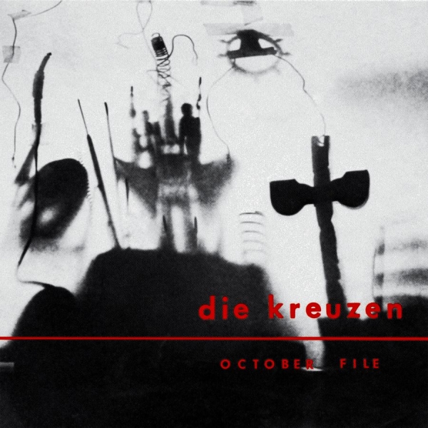 Die Kreuzen - October File (Red/Black/Clear Vinyl in der Gruppe VINYL / Kommande / Pop-Rock bei Bengans Skivbutik AB (5683624)