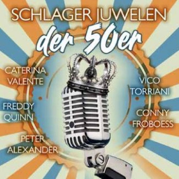 Various Artists - Schlager Juwelen Der 50Er Jahre in der Gruppe CD / Pop-Rock bei Bengans Skivbutik AB (5684235)