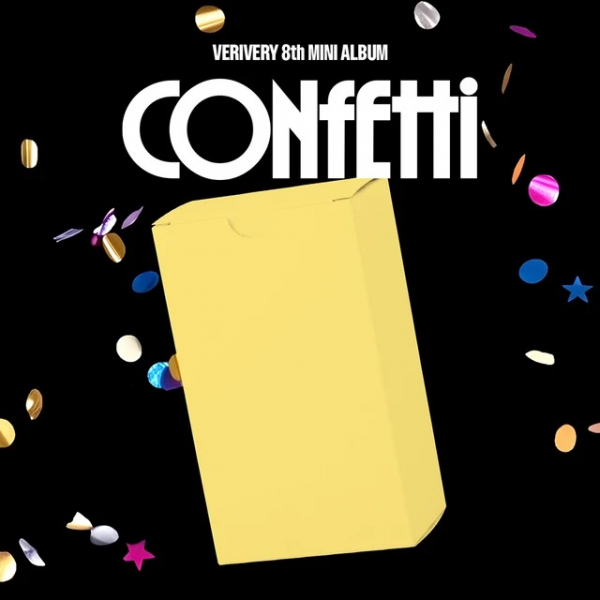Verivery - Confetti (Luckycharm Ver.) in der Gruppe MERCHANDISE / Merch+Code / Kommande / K-Pop bei Bengans Skivbutik AB (5684483)