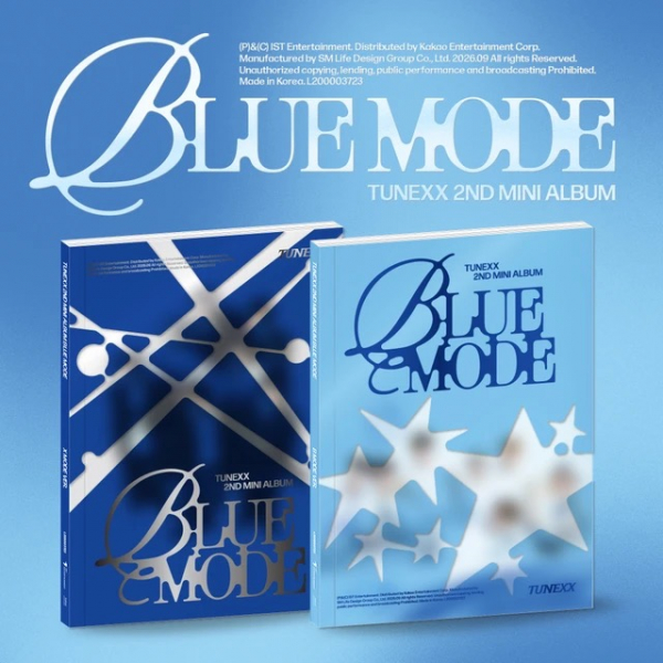 Tunexx - Blue Mode (Random Ver.) in der Gruppe CD / Kommande / K-Pop bei Bengans Skivbutik AB (5684484)