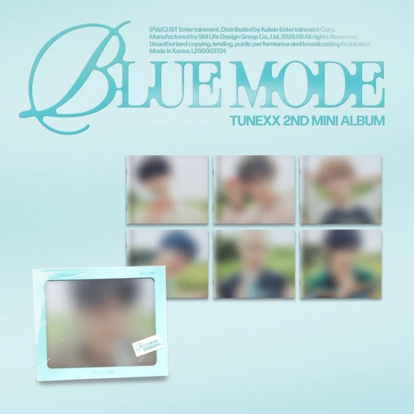 Tunexx - Blue Mode (Individual Mode Ver.) (Random Ver.) in der Gruppe CD / Kommande / K-Pop bei Bengans Skivbutik AB (5684485)