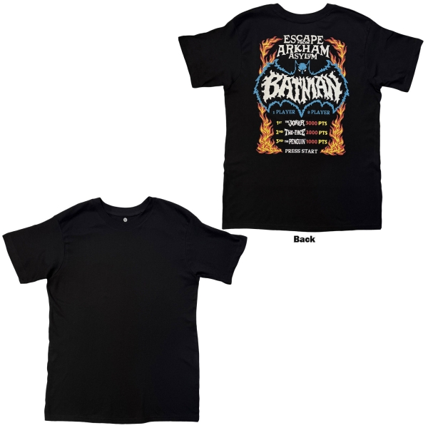 Batman - Escape From Arkham Uni Bl T-Shirt in der Gruppe MERCH / Kleidung / T-Shirts bei Bengans Skivbutik AB (5685400r)