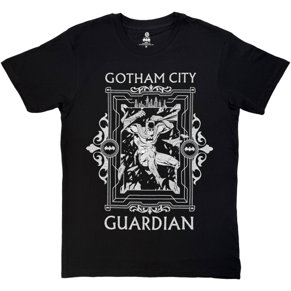 Batman - Gotham City Guardian Uni Bl T-Shirt in der Gruppe MERCH / Kleidung / T-Shirts bei Bengans Skivbutik AB (5685402r)
