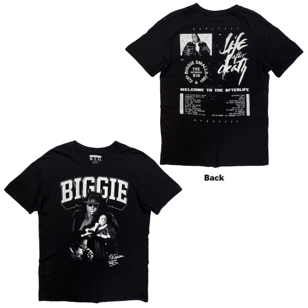 Biggie - Life After Death Uni Bl T-Shirt in der Gruppe MERCH / Kleidung / T-Shirts bei Bengans Skivbutik AB (5685411r)
