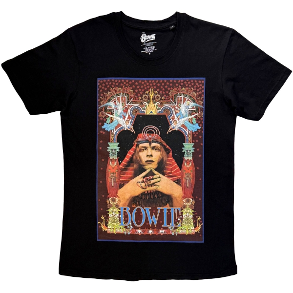 David Bowie - Egyptian Uni Bl T-Shirt in der Gruppe MERCH / Kleidung / T-Shirts bei Bengans Skivbutik AB (5685416r)