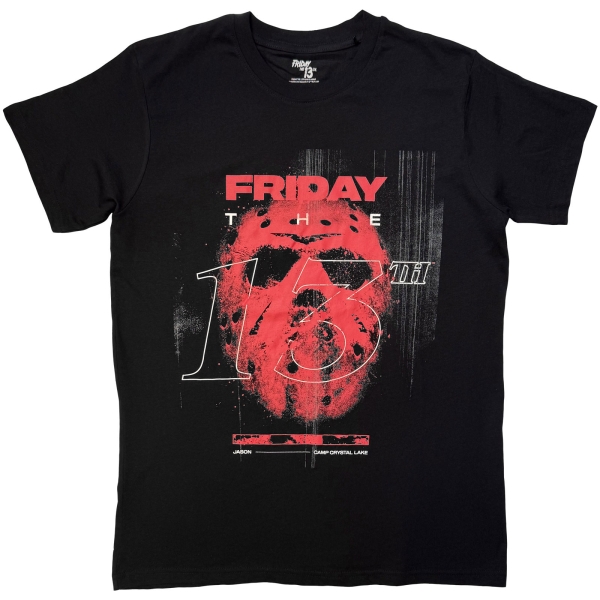 Friday The 13Th - Camp Crystal Lake Uni Bl T-Shirt in der Gruppe MERCH / Kleidung / T-Shirts bei Bengans Skivbutik AB (5685434r)