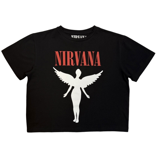 Nirvana - In Utero Lady Bl Crop Top in der Gruppe MERCH / Kleidung / Crop Tops bei Bengans Skivbutik AB (5685460r)