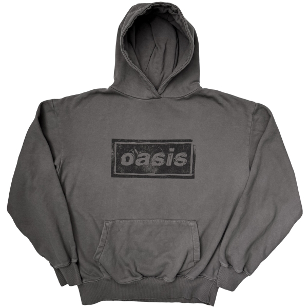 Oasis - Lino Logo Uni Char Hoodie in der Gruppe MERCH / Kleidung / Hoodies bei Bengans Skivbutik AB (5685472r)