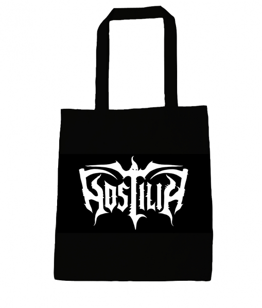 Hostilia - Hostilia Logo Tote Bag in der Gruppe MERCHANDISE / Merch / Hårdrock bei Bengans Skivbutik AB (5685548)