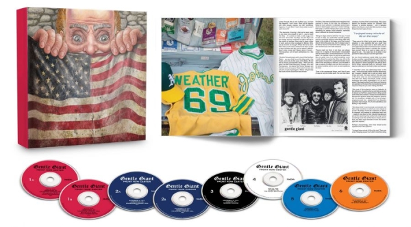 Gentle Giant - Front Row Center (8 Cd Hardcover Bo in der Gruppe CD / Kommande / Pop-Rock bei Bengans Skivbutik AB (5685607)