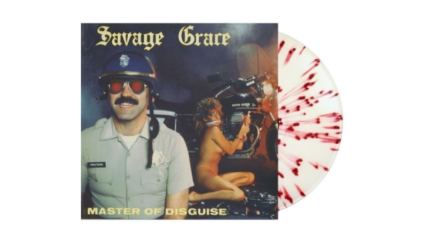 Savage Grace - Master Of Disguise (Clear Splatter in der Gruppe VINYL / Kommande / Hårdrock bei Bengans Skivbutik AB (5685657)