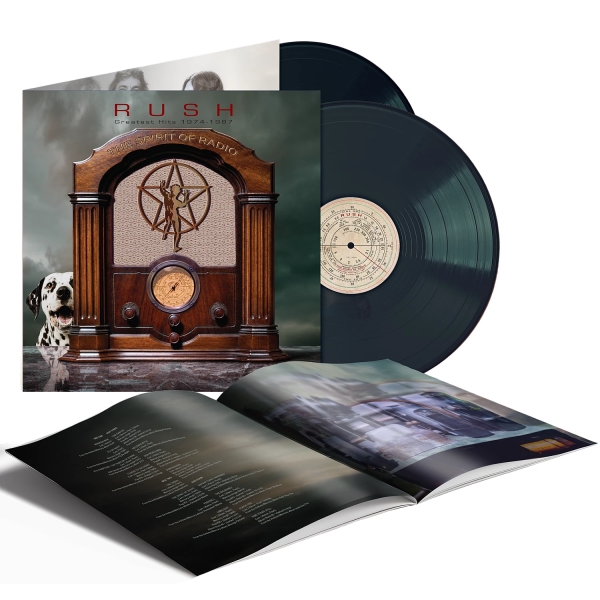 Rush - The Spirit Of Radio: Greatest Hits 1974-1987 (Black 2LP) in der Gruppe VINYL / Kommande / Best Of,Pop-Rock bei Bengans Skivbutik AB (5685669)
