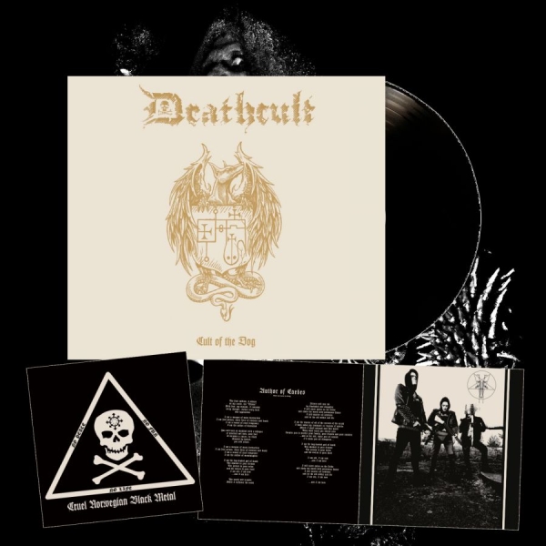 Deathcult - Cult Of The Dog (Black Vinyl Lp) in der Gruppe VINYL / Kommande / Hårdrock bei Bengans Skivbutik AB (5685674)