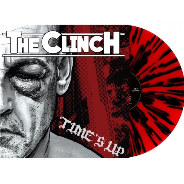 Clinch The - Times's Up (Red W/ Black Splatter V in der Gruppe VINYL / Kommande / Pop-Rock bei Bengans Skivbutik AB (5685677)