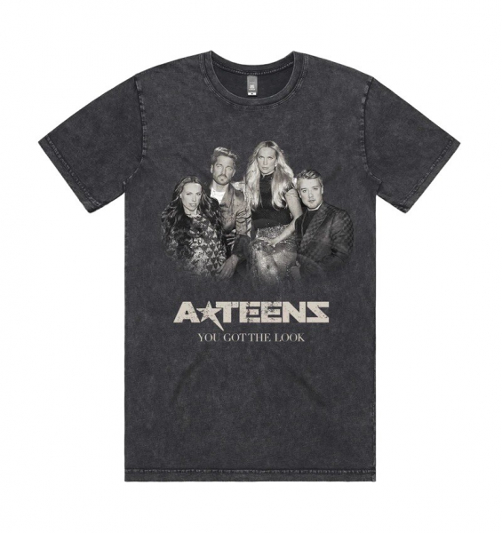 A*Teens - YGTL Washed Uni T-Shirt in der Gruppe MERCHANDISE / T-shirt / Nyheter / Pop-Rock bei Bengans Skivbutik AB (5685706r)