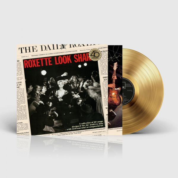 Roxette - Look Sharp (Ltd Gold Vinyl) in der Gruppe VINYL / Kommande / Pop-Rock bei Bengans Skivbutik AB (5685721)