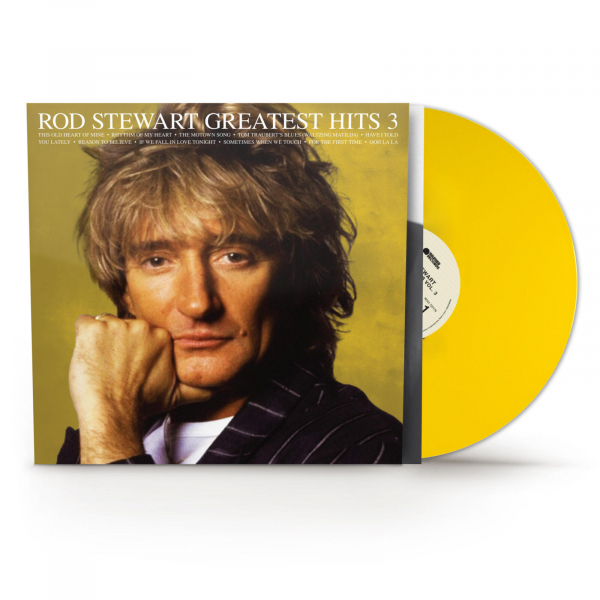 Rod Stewart - Greatest Hits, Vol. 3 (Ltd Yellow Vinyl Rocktober) in der Gruppe VINYL / Kommande / Pop-Rock bei Bengans Skivbutik AB (5685731)
