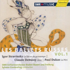 Debussy Dukas Strawinsky - V 1: Les Ballets Russes in der Gruppe Externt_Lager / Naxoslager bei Bengans Skivbutik AB (568575)