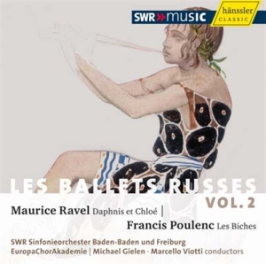 Poulenc Ravel - V 2: Les Ballets Russes in der Gruppe Externt_Lager / Naxoslager bei Bengans Skivbutik AB (568576)