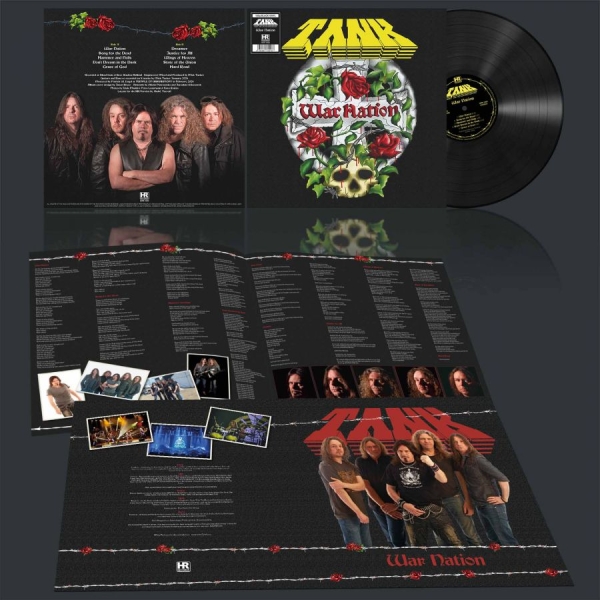 Tank - War Nation (Black Vinyl Lp) in der Gruppe VINYL / Kommande / Hårdrock bei Bengans Skivbutik AB (5685829)