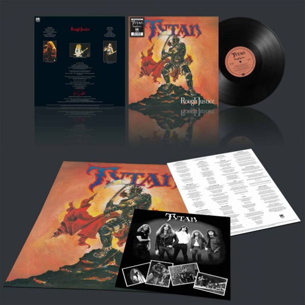 Tytan - Rough Justice (Black Vinyl Lp) in der Gruppe VINYL / Kommande / Hårdrock bei Bengans Skivbutik AB (5685832)