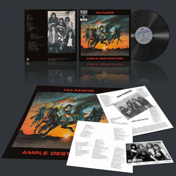 Jag Panzer - Ample Destruction (Black Vinyl Lp) in der Gruppe VINYL / Kommande / Hårdrock bei Bengans Skivbutik AB (5685835)