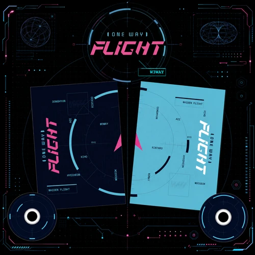 W3Way - One Way Flight (Random Ver.) in der Gruppe CD / Kommande / K-Pop bei Bengans Skivbutik AB (5685871)