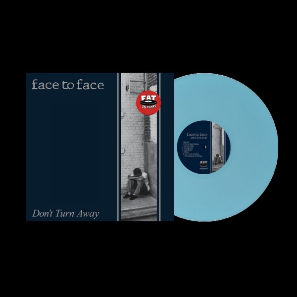 Face To Face - Don't Turn Away (Light Blue Vinyl L in der Gruppe VINYL / Kommande / Pop-Rock bei Bengans Skivbutik AB (5685912)