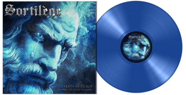 Sortilège - Larmes Des Héros (Blue Vinyl Lp) in der Gruppe VINYL / Kommande / Hårdrock bei Bengans Skivbutik AB (5685945)
