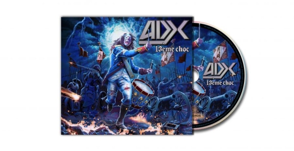 Adx - 13Ème Choc (Digipack) in der Gruppe CD / Kommande / Hårdrock bei Bengans Skivbutik AB (5685946)
