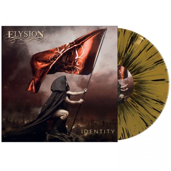 Elysion - Identity (Gold/Black Splatter Vinyl in der Gruppe Kommande - alla format bei Bengans Skivbutik AB (5685958)