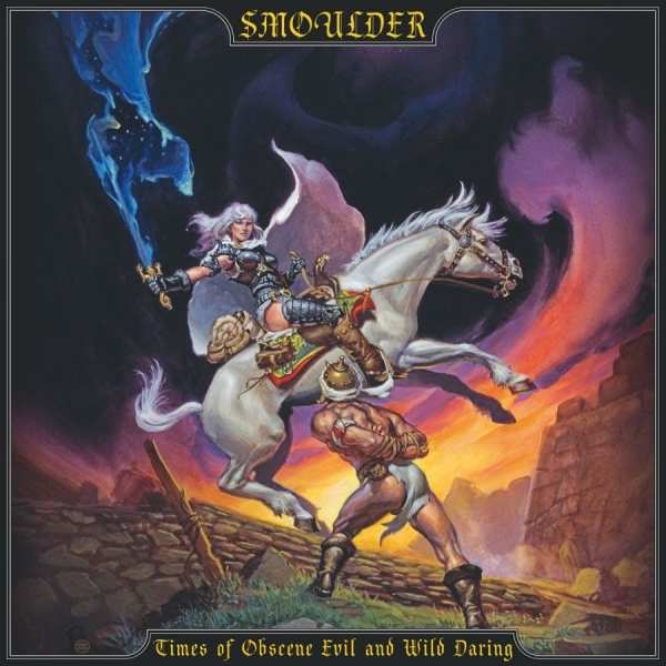 Smoulder - Times Of Obscene Evil And Wild in der Gruppe CD / Kommande / Hårdrock bei Bengans Skivbutik AB (5686080)