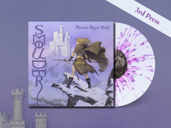 Smoulder - Dream Quest Ends (Milky Purple Spla in der Gruppe VINYL / Hårdrock bei Bengans Skivbutik AB (5686085)