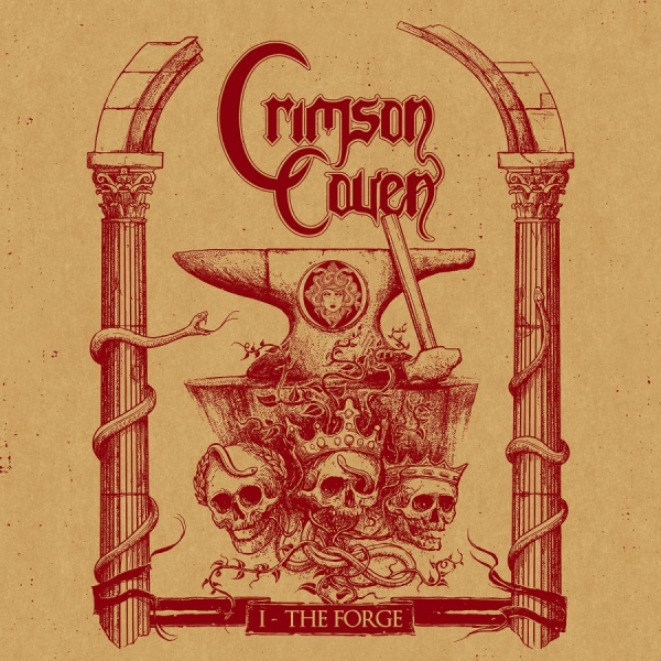 Crimson Coven - I - Forge The (Vinyl Lp) in der Gruppe VINYL / Hårdrock bei Bengans Skivbutik AB (5686086)