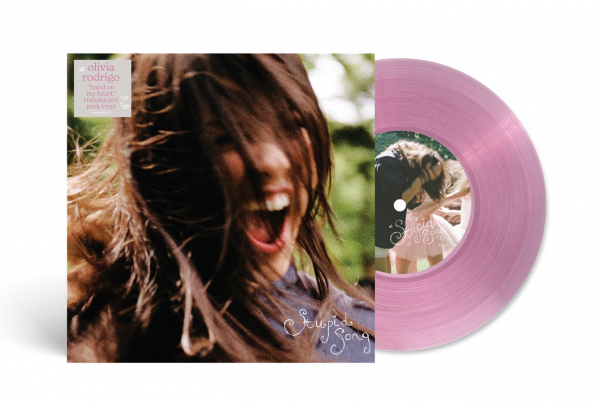 Olivia Rodrigo - Stupid Song (Translucent Pink Vinylsingle) in der Gruppe VINYL / Kommande / Pop-Rock bei Bengans Skivbutik AB (5686105)