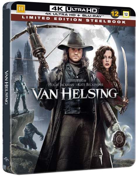 Movie - Van Helsing (Steelbook 4K Uhd + Bd) in der Gruppe FILM / Film UHD-4K / / bei Bengans Skivbutik AB (5686192)